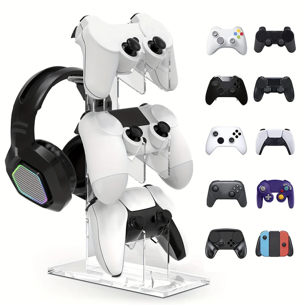 Halterung für Controller & Gaming-Headset LOKPAD – 3 Stufen | PS5 PS4 | 4 Farben