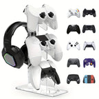 Support Manette & Casque Gaming LOKPAD – 3 Niveaux | PS5 PS4 | 4 Coloris TechVisio