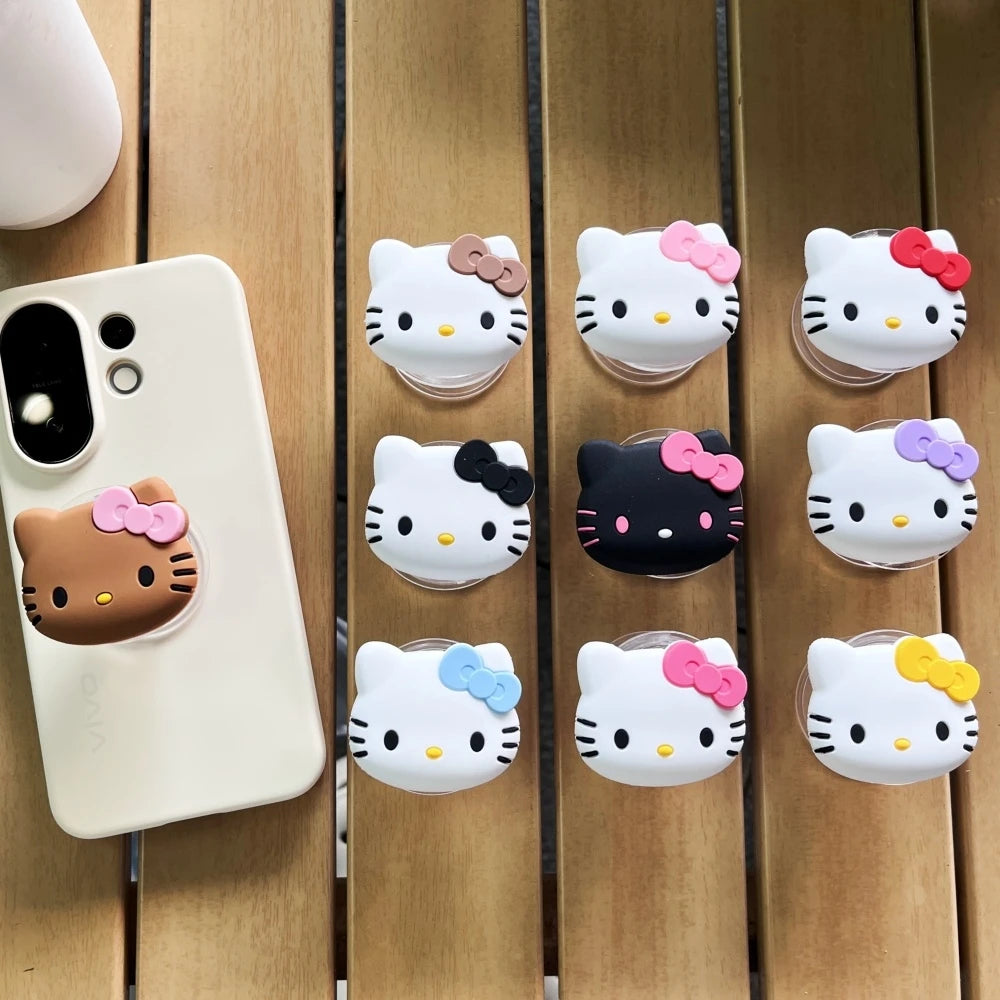 Support Grip Hello Kitty Sanrio – Anneau Doigt | iPhone Samsung | Kawaii