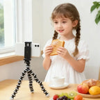 Mini Trépied Flexible Pièuvre TechVisio – Smartphone & Photo | Clip TechVisio