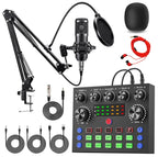 Kit Streaming V8S – Carte Son Double DSP | Micro BM-800 | BT 5.0 TechVisio