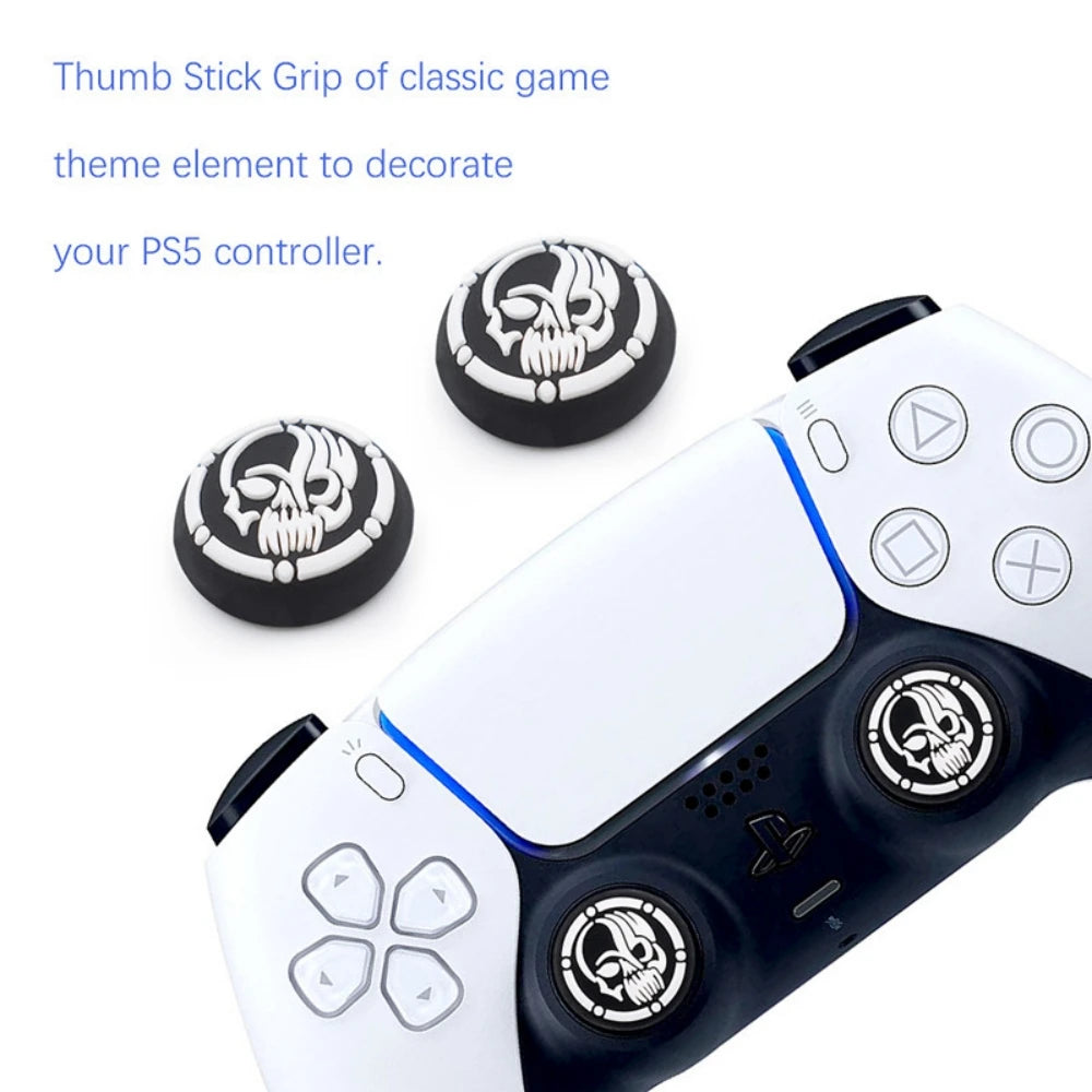 Silicone Joystick Caps – PS5 PS4 Xbox Switch | 19 Colors | 2-Piece Set