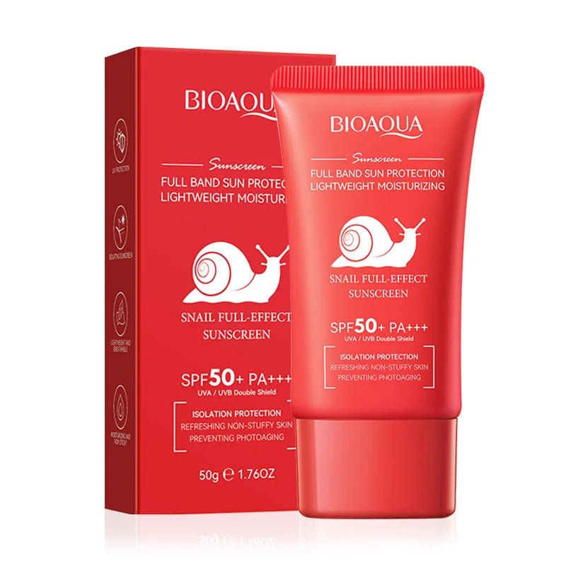 BIOAQUA Crème Solaire SPF 50 – Visage & Corps Anti-Âge BIOAQUA