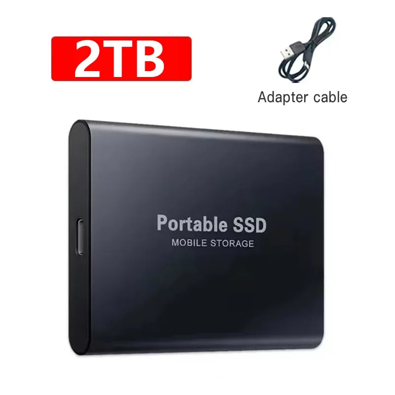 Stoßfeste externe tragbare SSD – 1 TB bis 16 TB, USB 3.2 Typ-C, Windows & Mac