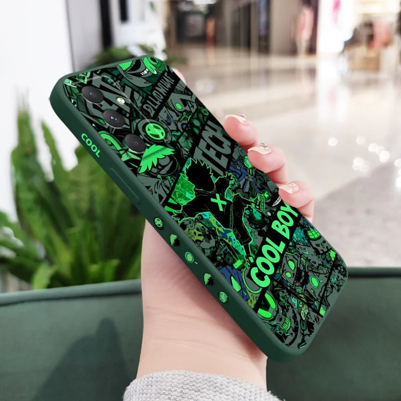 Coque Samsung Galaxy A Série – Graffiti Cool Guy Anti-Choc PC+TPU