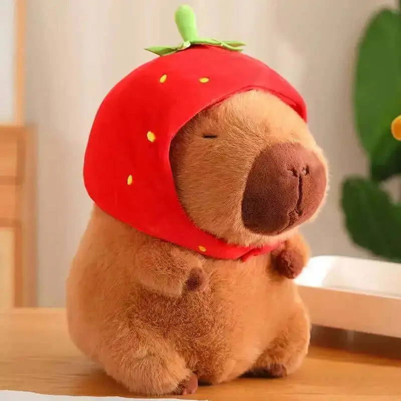 Peluche Capybara 23cm Kawaii – Doudou Anime Cadeau Noël Enfant TechVisio