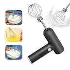 Batteur Électrique Sans Fil Portable 3 Vitesses – Pâtisserie TechVisio