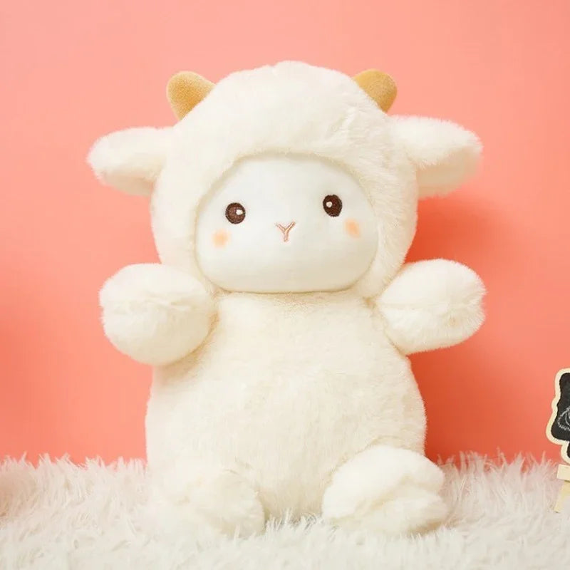 25cm Super Cute Sheep Plush Dolls Kawaii Rabbit  Alpaca Toys Stuffed Soft Animal Pillow Birthday Wedding Party Throw Toys TechVisio