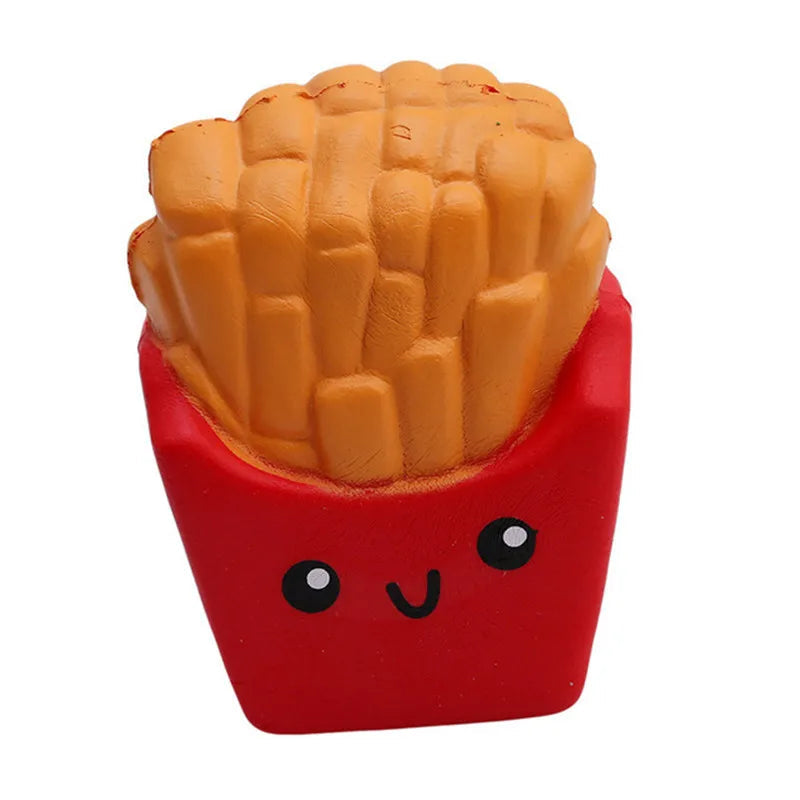 Jumbo Kawaii Squishy Toys Slow Rising Squeeze PU Popcorn Animals Anti Stress Relief Squishies Toy For Children Kids Xmas Gift TechVisio