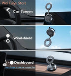Support Téléphone Magnétique NUOYING – 360° | Ventouse | Voiture & Bureau TechVisio