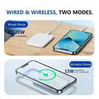 Lenovo Magnetic Wireless Power Bank 22.5W PD Fast Charger 500000mAh Magsafes Powerbank External Battery For iPhone Xiaomi TechVisio