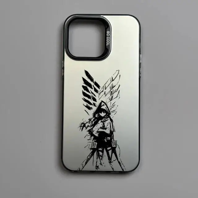 Coque iPhone Anime Attack on Titan – Mat Anti-Choc TechVisio