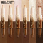 Stick Highlighter & Contouring 2-en-1 – 6 Teintes
