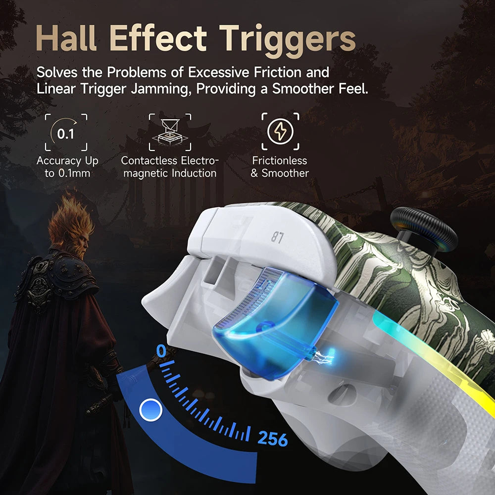 EasySMX X15 WuKong Gaming Controller – Hall-Effekt | 30h | RGB | PC Switch