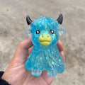 Cute Maltose Squishy Glitter Highland Cow Squeeze Toys Soft Animal Slow Rising Anti Stress Relieve Anxiety Sensory Fidget Toy TechVisio