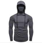 2026 Men Solid Color Hoodies Autumn Leisure Fitness Sweatshirt Men's Thin Sweater Hooded Long-Sleeved Hoodie M-5XL TechVisio