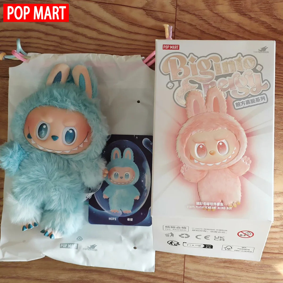 100% Genuine Labubu Doll,  Mystery Box - Macaron Color, It's the Perfect Gift for Family Friends and Lovers. TechVisio