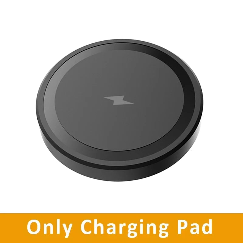 Mini Magnetic Wireless Charger Phone Pad For Magsafe iPhone 17 16 15 14 13 12 Pro Max Airpods 4 Pro Magnet Fast Charging Station TechVisio