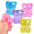 Ours Gummy Pailleté Anti-stress–Squishy Fidget Adulte & Ado Datgo