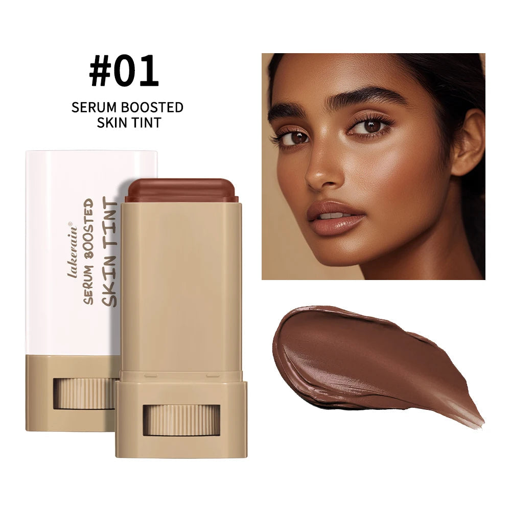 New Balm Serum Boosted Skin Tint Silky Texture Moisturizing Coverage Plumper Even Skin Tone Best Stick Foundation Travel Makeup TechVisio