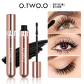 O.TWO.O Mascara Waterproof 4D Silk Fiber Curling Volume Lashes Thick Lengthening  Nourish Eyelash Extension High Quality Makeup TechVisio