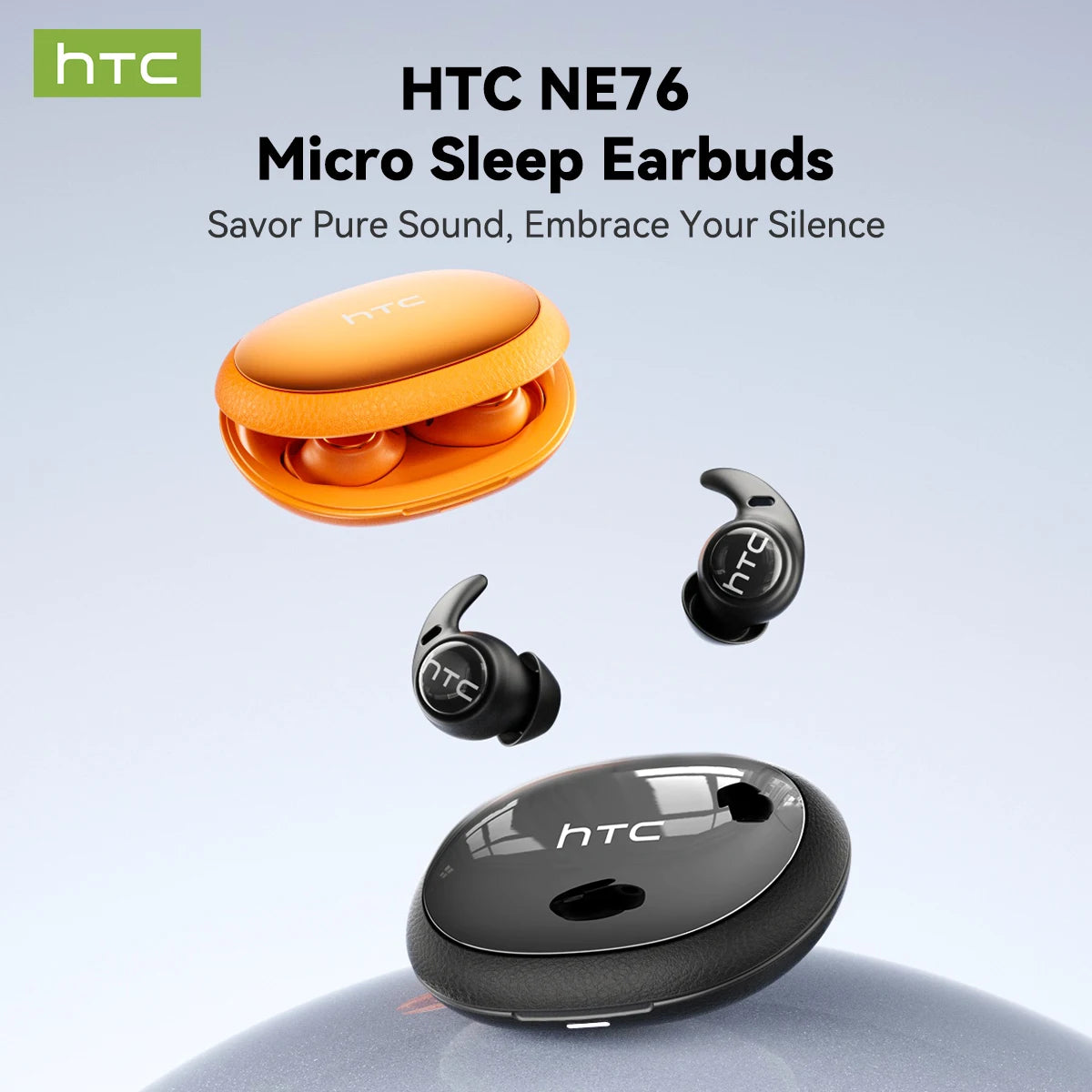 Écouteurs Sommeil HTC NE76 – 3g | BT 6.0 | Traducteur IA | 48h