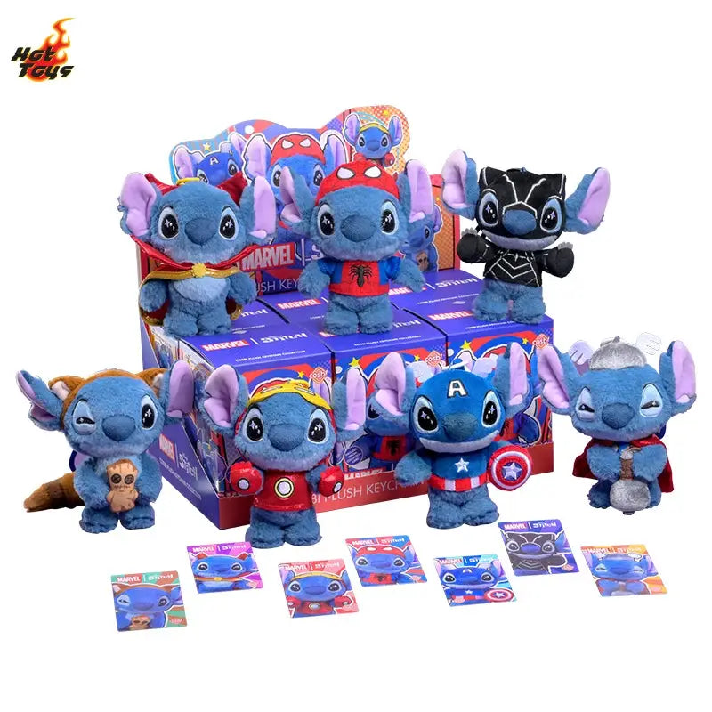 Stitch x Marvel  Figurine Peluche Hot Toys