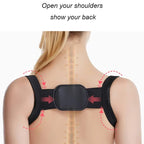 Adjustable Posture Corrector Back Support Shoulder Belt Rectify Straighten Correction Spine Corrector Health Postural Fixer Tap TechVisio