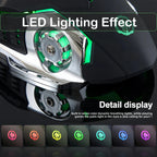 Bluetooth 5.2 Mouse RGB Gaming Mouse 2.4G Wireless Mouse Rechargeable Silent Mouse 3600 DPI Mouse Mice for Macbook Laptop Tablet TechVisio