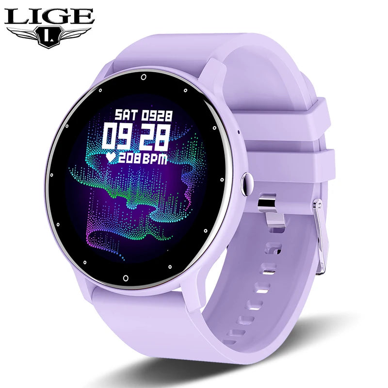 Montre Connectée Sport & Santé – Écran Tactile, FC, SpO2, Bluetooth 5.0