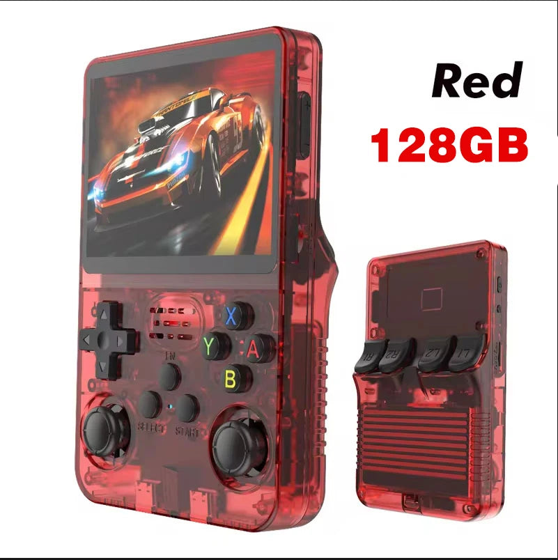 GSF ARKOS R36S Retro-Konsole – 3,5" IPS | 15.000 Spiele | 64/128 GB