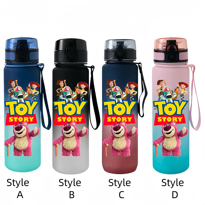 Toy Story Cartoon Drinking Glasses Woody Portable Cup Outdoor Sports Water Bottle Drinking Cup Cartoon Plastic Frosted Kettle TechVisio