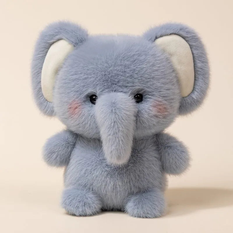 Kids Animal Plush Toys Cute Bear Series Plush Doll Pillow Elephant Pig Dog Sheep Mouse Monkey Plush Toy Gift for Children's Day TechVisio