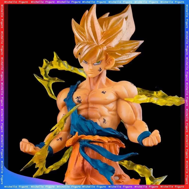 Figurine Goku Super Saiyan Dragon Ball Z – 16cm PVC TechVisio