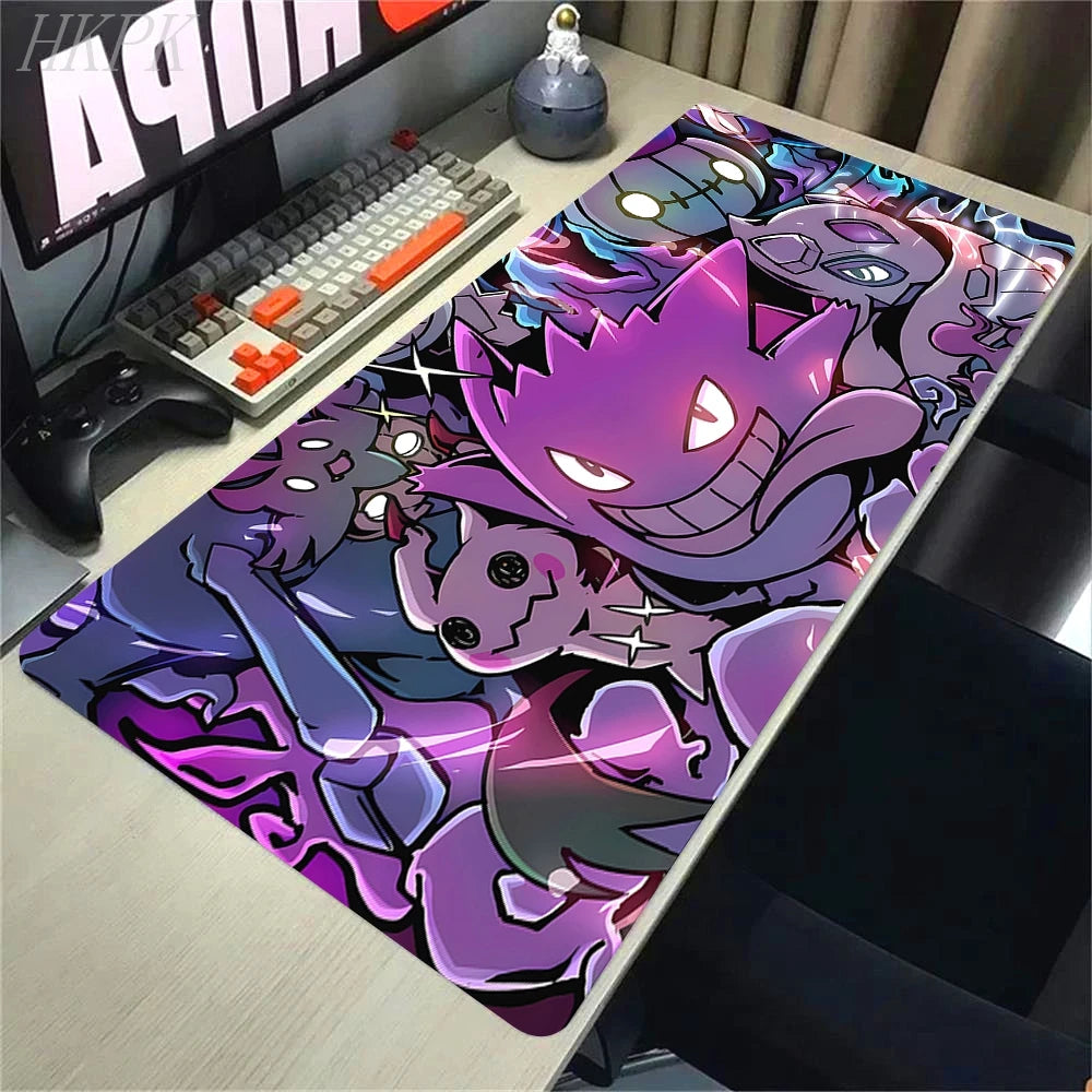 Gaming-Mauspad Pokémon Gengar – XXL | Rutschfest | Genähte Ränder