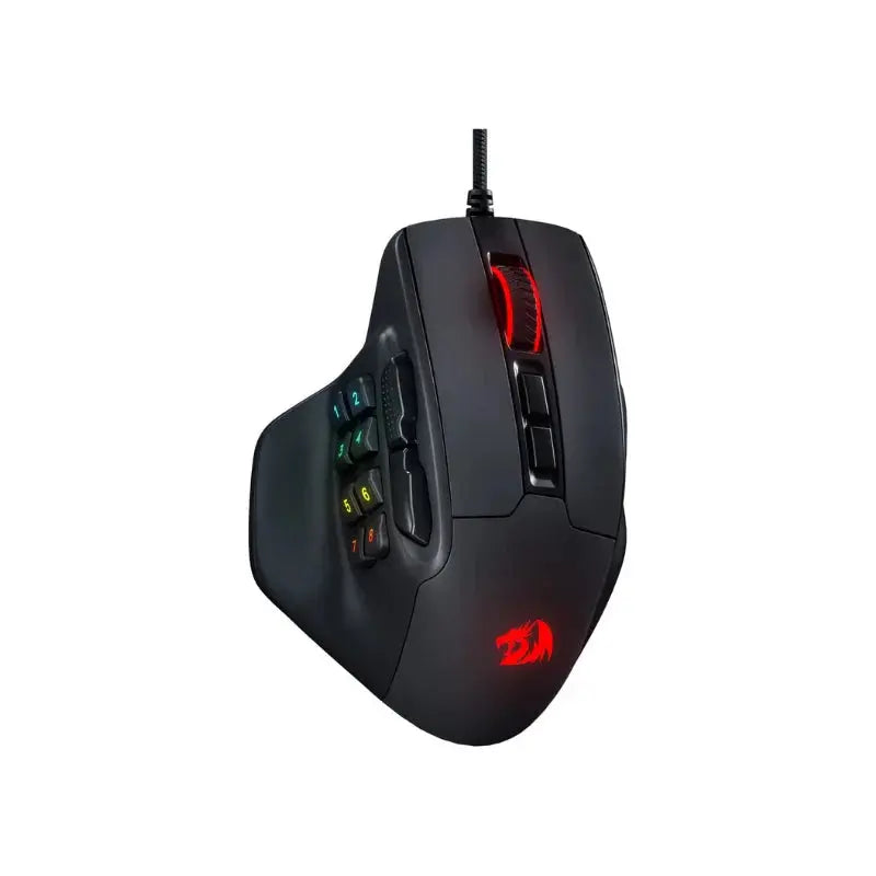 Redragon M811 Aatrox – Souris MMO 15 Boutons RGB 12400 DPI TechVisio