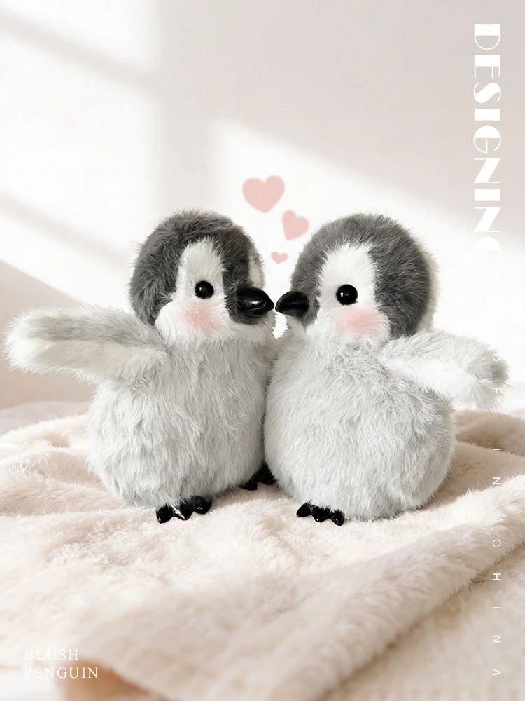 Peluche Pingouin Doux & Moelleux – Cadeau Romantique & Anniversaire