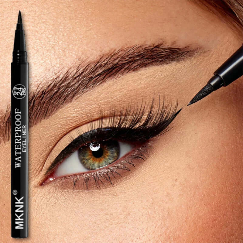 Crayon Eyeliner Noir Waterproof Longue Tenue – Mat, Anti-Bavure | 1 ou 2 pcs TechVisio