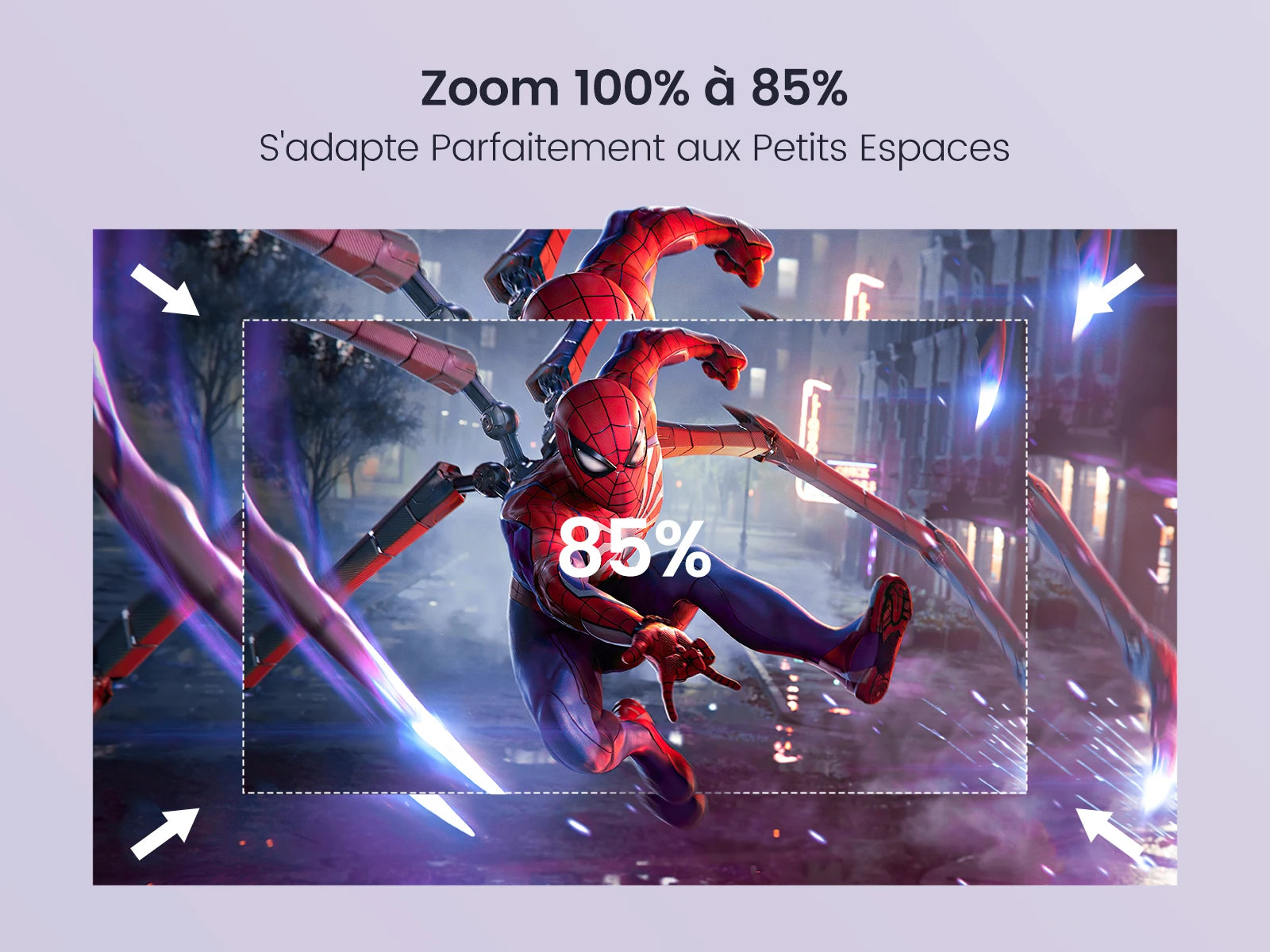 WIMIUS L1 – Tragbarer Android 11 Beamer 300 ANSI 1080P