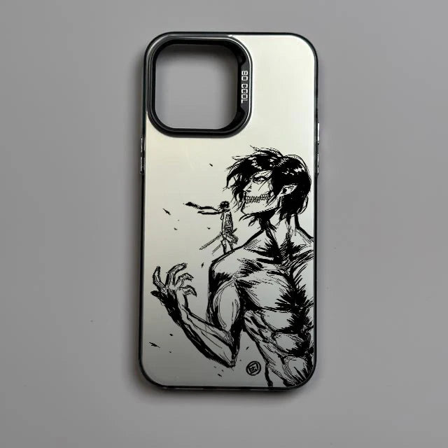 Coque iPhone Anime Attack on Titan – Mat Anti-Choc