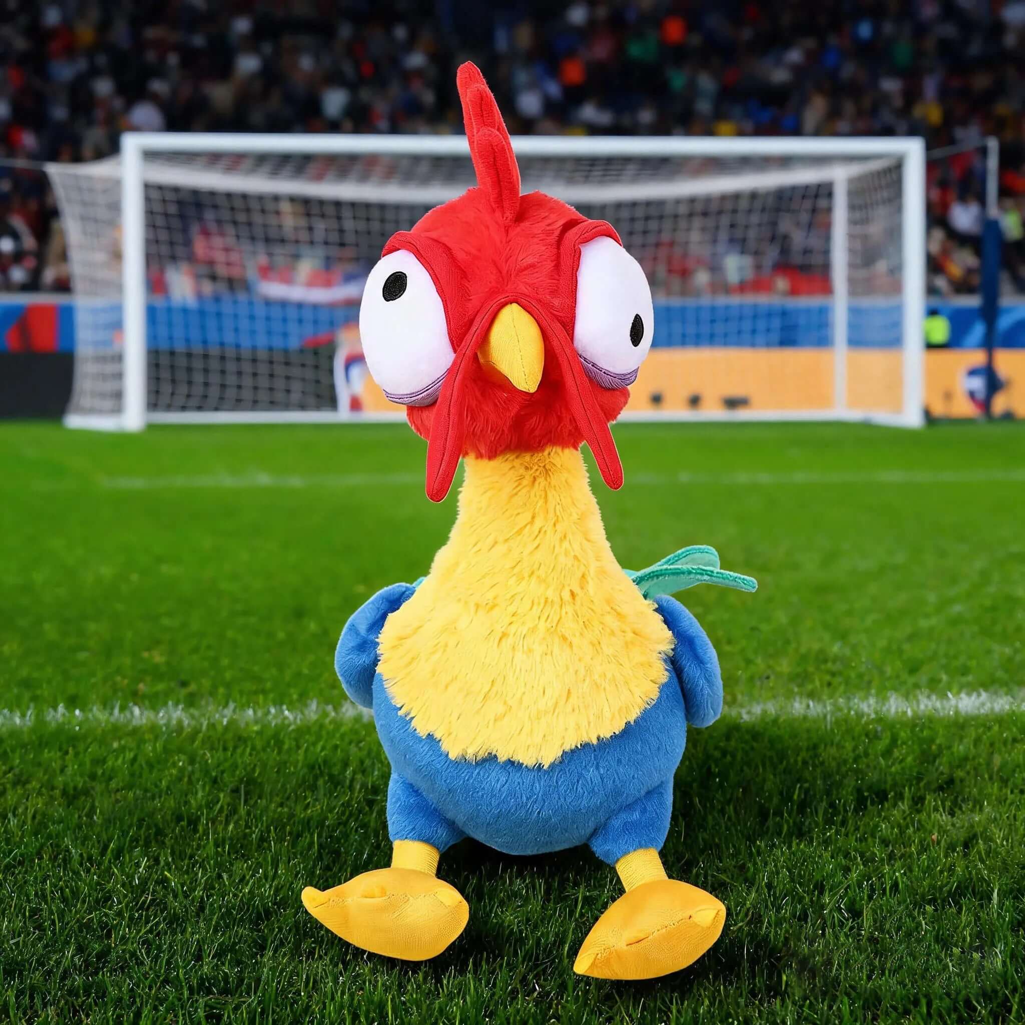 Peluche Heihei le Coq Vaiana 28cm – Doudou Film Cadeau Enfant TechVisio