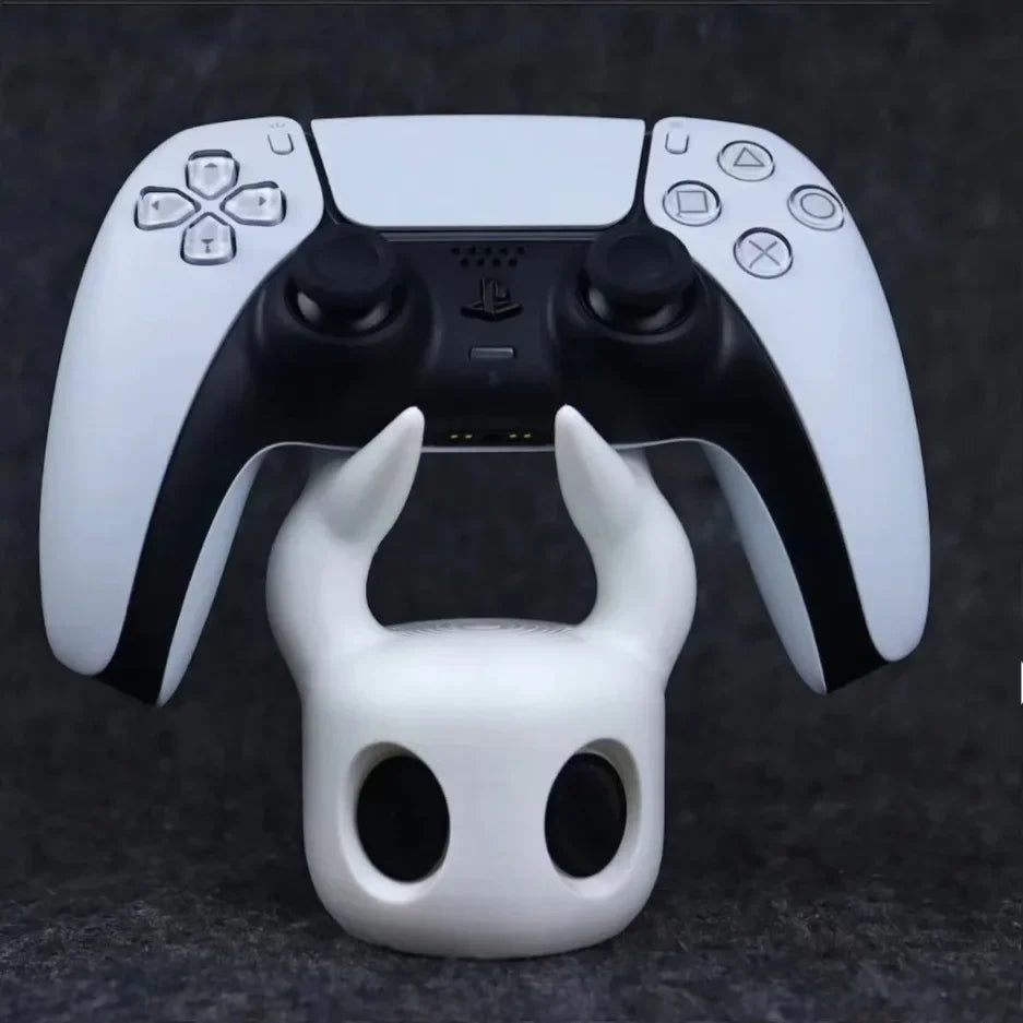 Support Manette Gaming Hollow Knight – PS4, PS5, Switch, Noir & Blanc