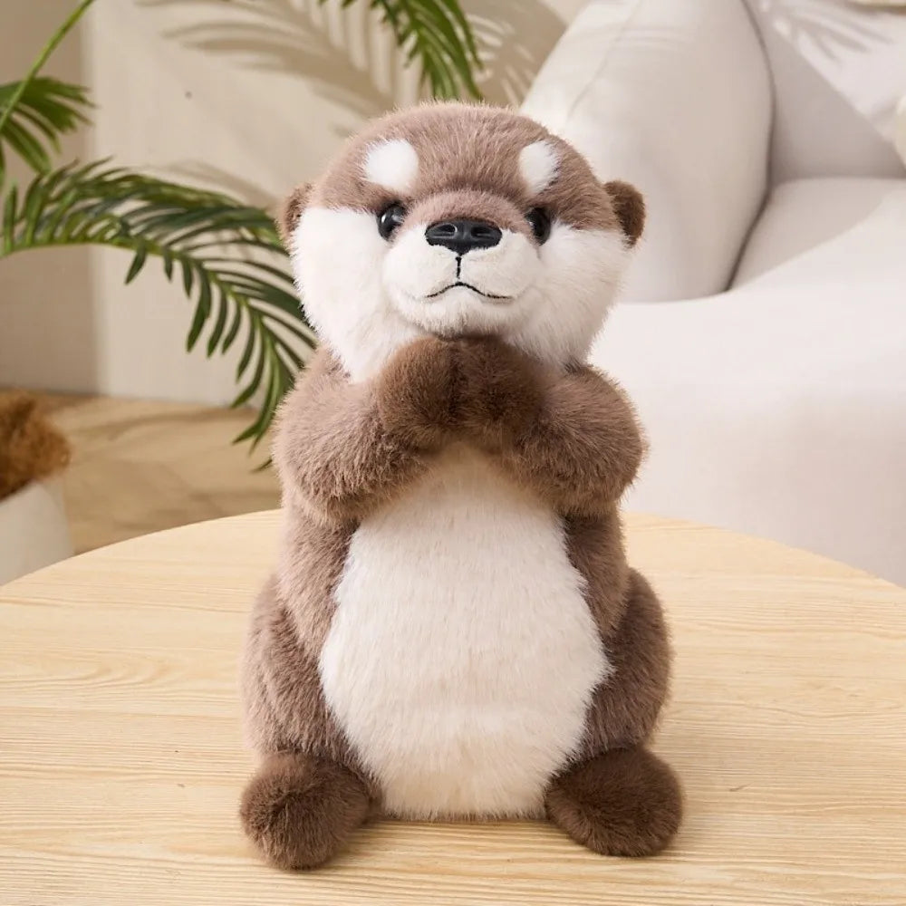 Peluche Loutre Kawaii Anime 15cm, 25cm ou 35cm – Pendentif & Doudou TechVisio