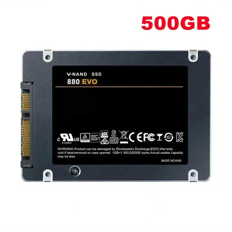 SSD Interne 2.5" SATA III – 500Go à 4To, Slim 7mm, PC/Laptop/PS4/PS5
