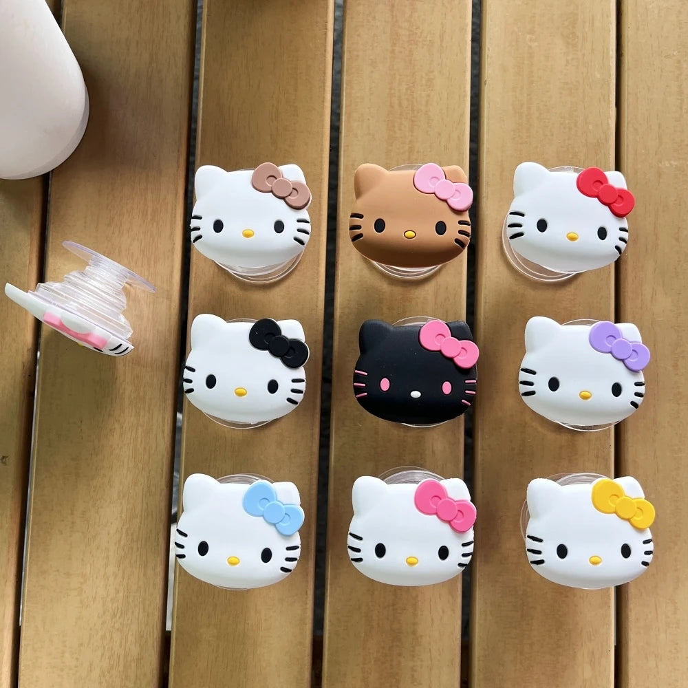 Support Grip Hello Kitty Sanrio – Anneau Doigt | iPhone Samsung | Kawaii