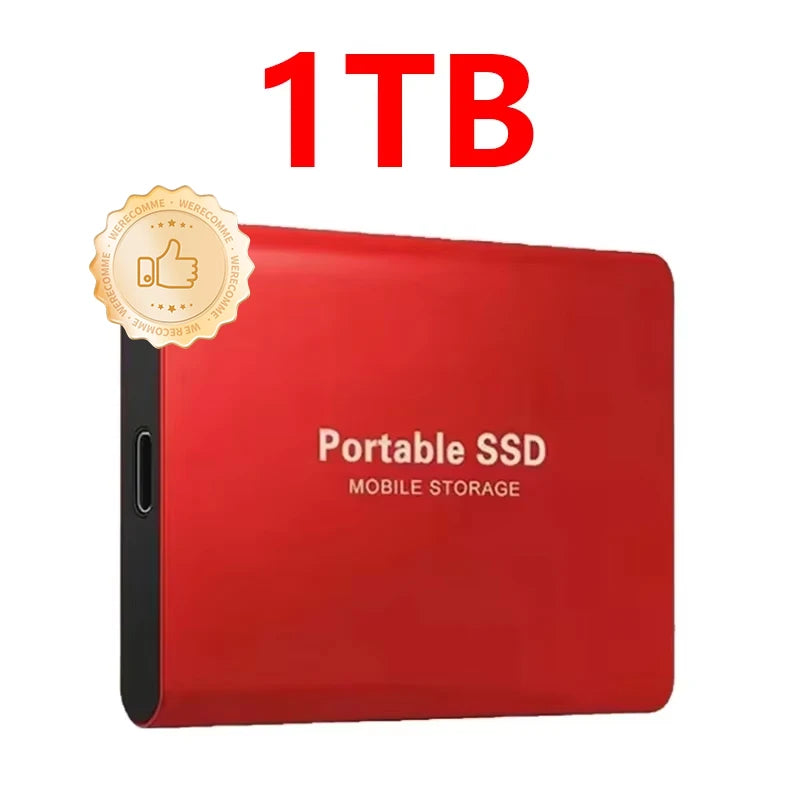 Stoßfeste externe tragbare SSD – 1 TB bis 16 TB, USB 3.2 Typ-C, Windows & Mac