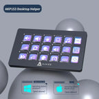 Clavier Macro Programmable Ajazz AKP03E/153E – Mini Console Bureau, Multi-Scénarios TechVisio