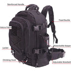60L Military Tactical Backpack Army Molle Assault Rucksack Outdoor Travel Hiking Rucksacks Camping Hunting mochila hombre TechVisio