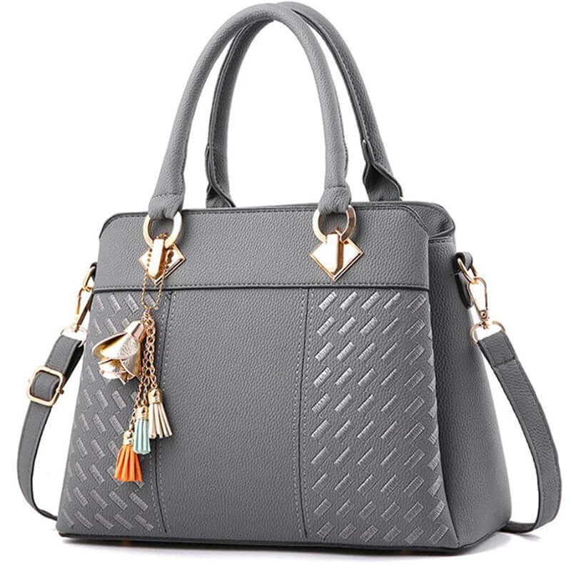 Gusure Luxury Handbag Women Crossbody Bag with tassel hanging Large Capacity Female Shoulder Bags Embroidery Tote Sac A Main TechVisio