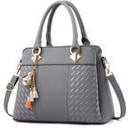 Gusure Luxury Handbag Women Crossbody Bag with tassel hanging Large Capacity Female Shoulder Bags Embroidery Tote Sac A Main TechVisio
